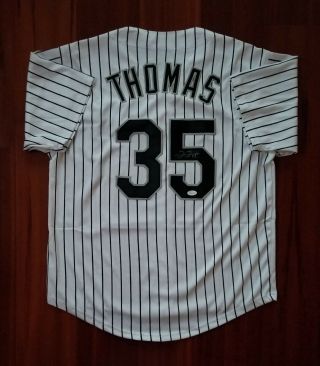 Frank Thomas Autographed Signed Jersey Chicago White Sox Jsa