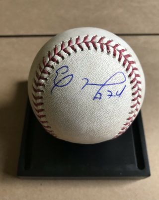 Eloy Jimenez Autographed Signed (game) Spring Training Oml Baseballwhite Sox