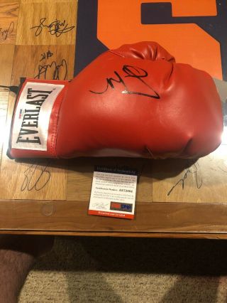 Miguel Cotto Signed Autograph Boxing Glove Psa Dna Champ Puerto Rico