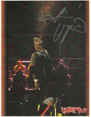 Vampiro Autographed Wrestling Photo Highspots.  Com Wwe