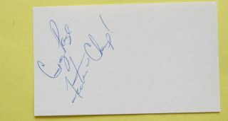 Boxing: Greg Page Autographed Card