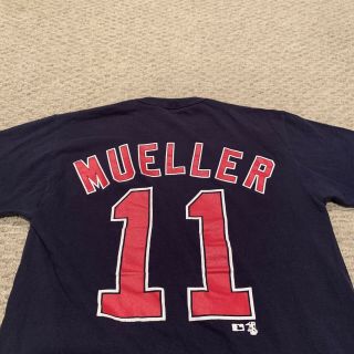 Bill Mueller Boston Red Sox T Shirt Mlb Baseball Russell Athletic Men 