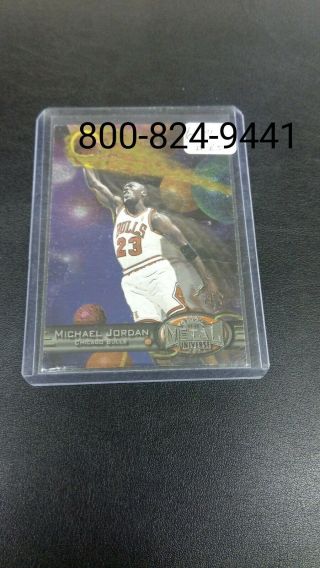 1997 Fleer Michael Jordan 23 Basketball Card