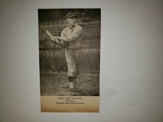 Arky Vaughan 1936 Reach Nl Batting Champion Sheet
