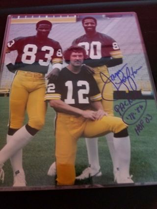 James Lofton Autographed 8x10 - Green Bay Packers Hof