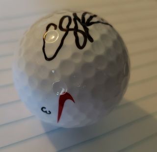 Chez Reavie signed Nike golf ball autograph US Open auto 2