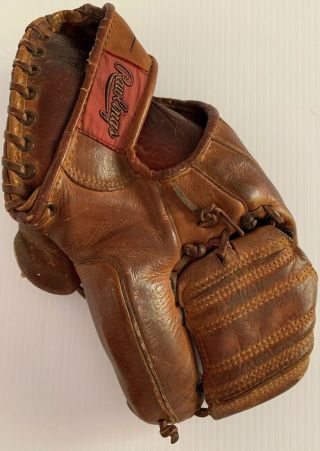 Vintage Rawlings Floating Heel G 680 Baseball Right Hand Glove