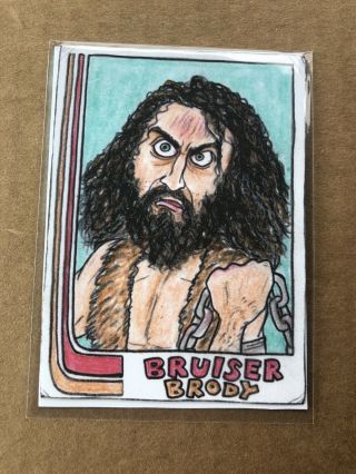 Bruiser Brody 2019 Gummy Arts Trading Cards