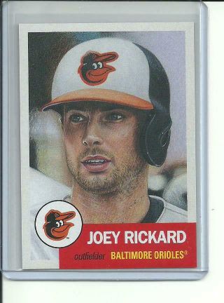 Topps The Living Set Joey Rickard 41 Baltimore Orioles