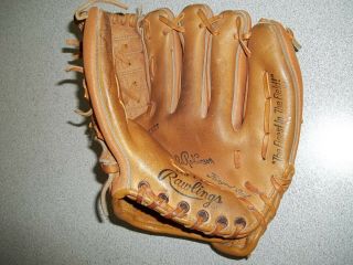 Brooks Robinson Vintage Rawlings Baseball Glove Rht Gj110 - 11.  5 "