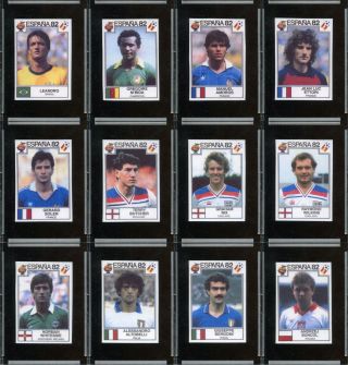 Panini Fifa World Cup 1982 Espana 82 Complete Unpublished Update Set Reprint