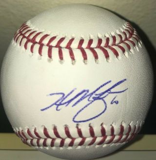Hunter Renfroe San Diego Padres Star Signed Autographed Mlb Baseball W/proof