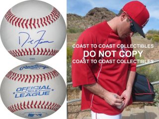 David Freese,  Cardinals,  La Angels,  Ws Mvp,  Signed,  Autographed,  Baseball,  Proof