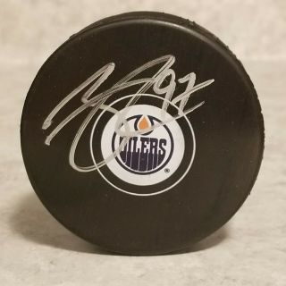 Connor Mcdavid 97 Autographed Signed Official Nhl Hockey Puck Oilers