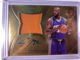 Shaquille Shaq Oneal 17/18 Opulence Patch Jersey Auto Autograph /25