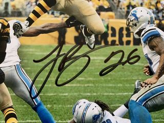 Le ' Veon Bell Pittsburgh Steelers signed autographed 8x10 Photo GA 2