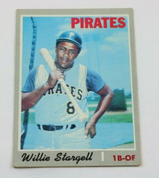1970 Topps Willie Stargell 470 Baseball Card