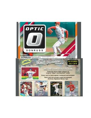 2019 Donruss Optic /2019 Topps Archive Signature Mixer Break Red Sox 4box