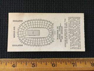 1970 College Football Ticket Stub Los Angeles Coliseum UCLA vs USC 2