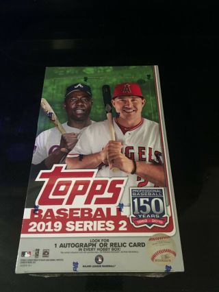 2019 Topps Baseball Series 2.  Hobby Box Factory