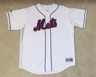 Mlb Majestic Merchandise Ny Mets Jersey Size 2xl