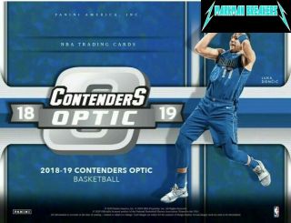 Indiana Pacers 2018 - 19 Contenders Optic Basketball 10 - Box Case 2break 2