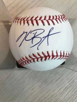 KRIS BRYANT MLB Ball signed auto Chicago Cubs with Beckett authentication 2