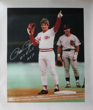 Pete Rose Signed 