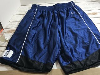 Blue Nike Authentic Duke Blue Devils Basketball Shorts Men 