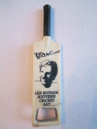 Ian Botham Souvenir Cricket Bat Bottle Opener - 7 " Long - Bba - 3
