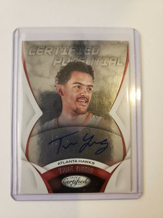 2018 - 19 Certified Potential Trae Young Rc Auto Or Better