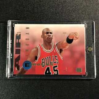 Michael Jordan 1994 Skybox Emotion 100 Wearing 45 Jersey Chicago Bulls Nba Mj