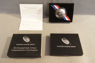 2014 Baseball Hof Commemorative Coin Program United States Half Dollar: Mib