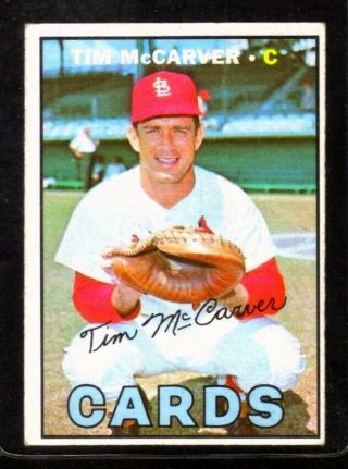 1967 485 Tim Mccarver St Louis Cardinals Ex