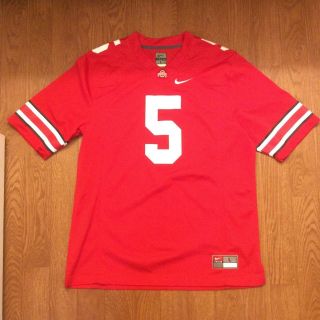 Nike Ohio State University Buckeyes 5 Red Ltd Football Jersey Mens Large