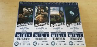 5/27/19 Seattle Mariners Vs Texas Rangers Full Ticket Stub