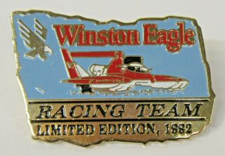 1992 Winston Eagle Racing Team Ltd.  Ed.  Tack Pin Pinback Hydroplane Boat C3