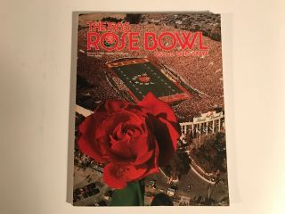 1985 Rose Bowl Usc Vs Ohio State Football Program Ncaa Trojans V Buckeyes