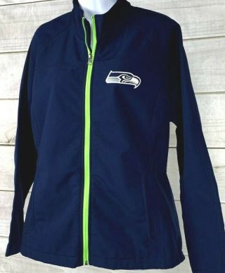 Seattle Seahawks G - III Women ' s Full Zip Jacket NFL Team Apparel Size Large A2511 3