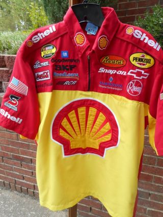 Kevin Harvick 29 Shell/richard Childress Racing Race Day Pit Crew Shirt - Xl