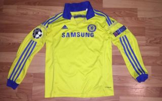 Adidas Chelsea Away Jersey Champions League Hazard 10 Size S