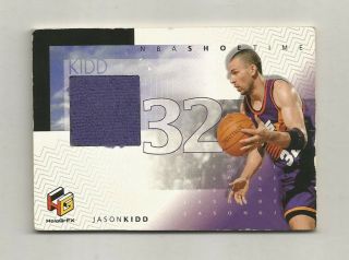 1999 - 00 Upper Deck Hologrfx Nba Shoetime Jason Kidd Jk - S Memorabilia Card