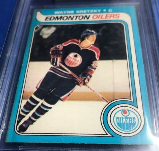 1979 - 80 O - Pee - Chee 18 Wayne Gretzky Beckett Graded 3.  5 Very Good,  OPC RC 4