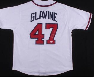 Tom Glavine Signed Atlanta Braves Jersey (jsa) 300 Wins / 10xall Star / 2600 K 