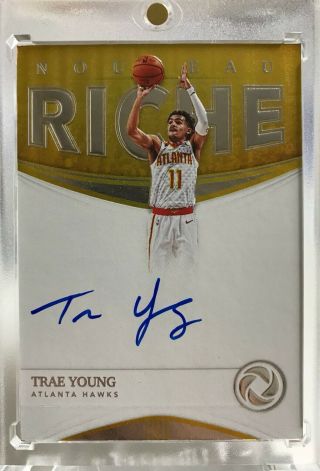 2018 - 19 Opulence Rc Trae Young Rookie Auto /99 Hawks