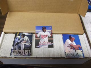 1997 Fleer Ultra Baseball Complete Set (553) Cards Series 1 & 2 David Ortiz Rc,