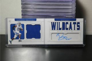 2019 National Treasures Collegiate Benny Snell Jr.  Rc Jersey Auto Book 37/89 Aa