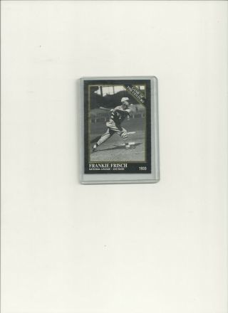1992 Conlon Card Frankie Frisch 664g Gold