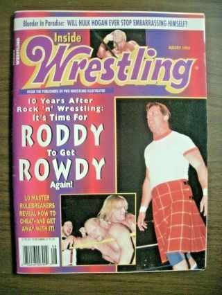Inside Wrestling 8/94 Blayze Heavenly Bodies Badstreet Paul E Bushwhackers