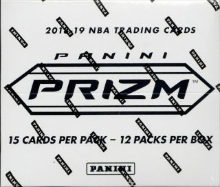 2018 19 Panini Prizm Basketball Cello Fat Pack Box 12 Packs Doncic